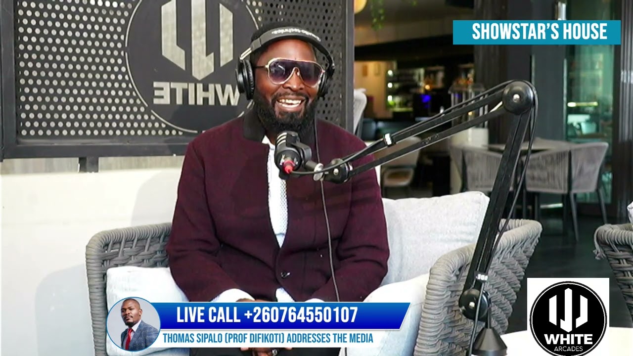 THOMAS SIPALO (PROF DIFIKOTI) ADDRESSES THE MEDIA