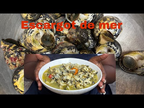 ESKEW KONN PRÉPARE ESCARGOT DE MER KONSA?
