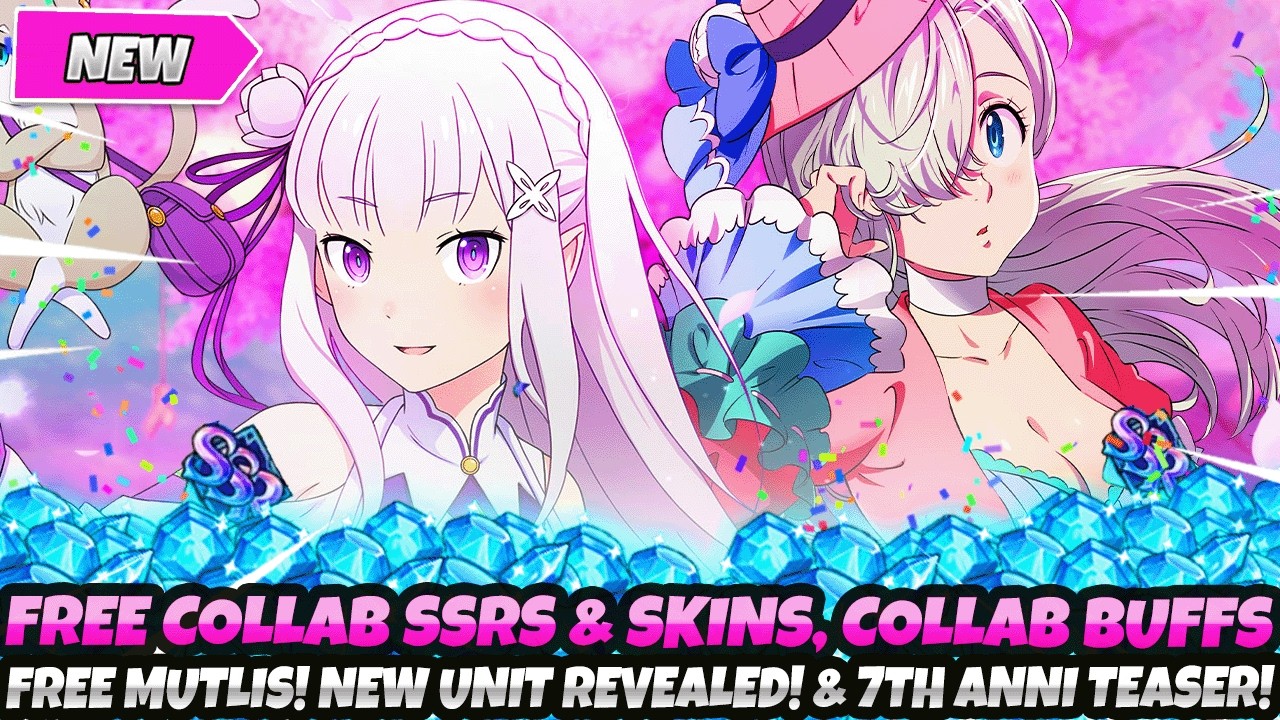 ˚✧₊⁎❝᷀ົཽゴリ姫さま♡専用ページ˚✧₊⁎❝᷀ົཽ LET'S GOOO!* Free COLLAB SSRs, Skins & Multis CONFIRMED! New Units