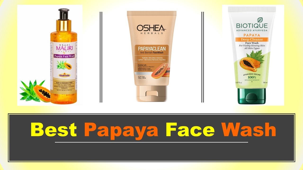 Best Papaya Face Wash in India 2022 ⚡ PAPAYA FACE WASH FOR PIGMENTATION, PIMPLES⚡ पपाया का फेस