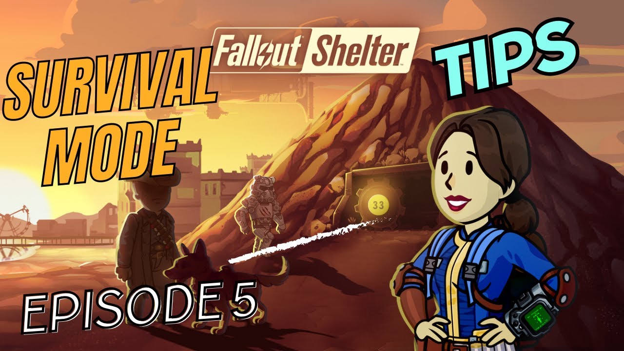 Fallout Shelter Survival Mode Tips - Episode 5 - First Raider Attack