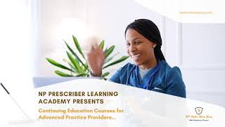 NP Prescribing Skills Course and earn CE hours