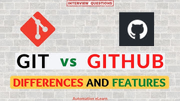 #1 Git vs GitHub | What is Git and GitHub? | Differences and Features | Interview Question
