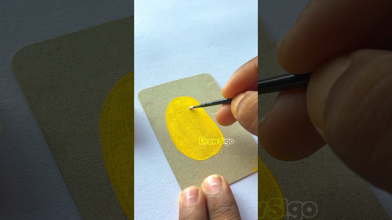 Learn simple yellow kitty coloring for kids