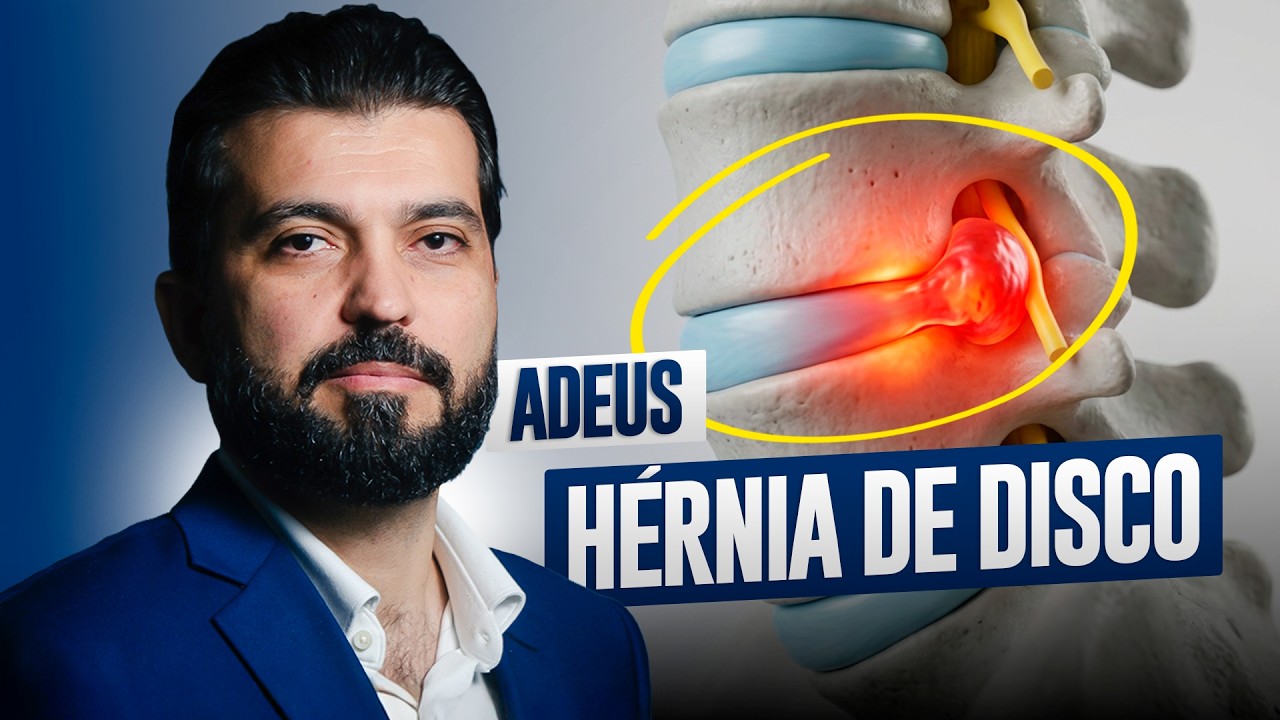 Como Acabar Com a DOR da HÉRNIA DE DISCO Sem Cirurgia