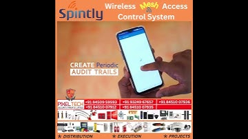 SPINTLY - FULLY WIRELESS ACCESS CONTROL SYSTEM