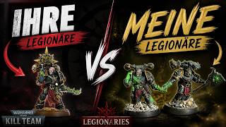 Ich habe Black Legion Chaos Marines im GRIMDARK STYLE bemalt | Kill Team Legionaries