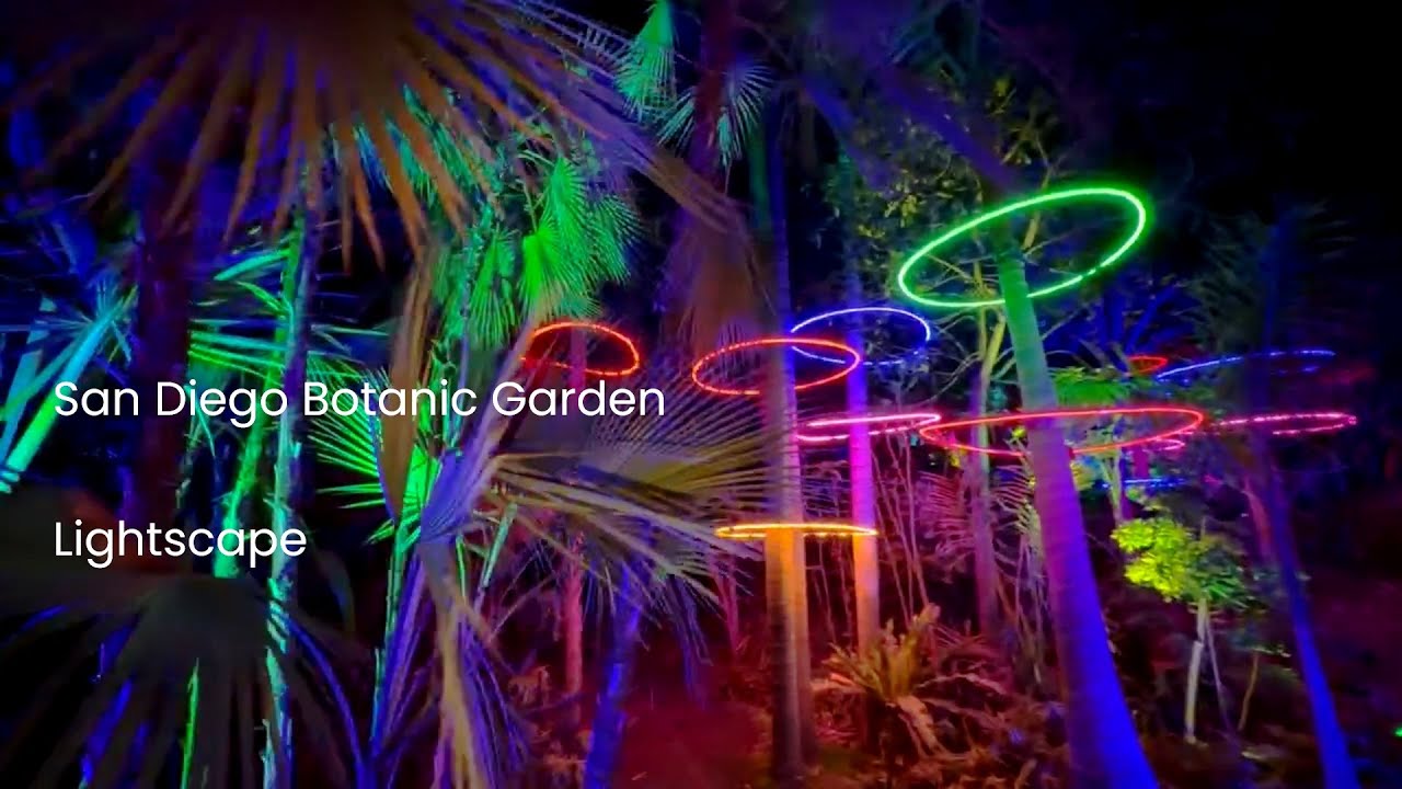 Lightscape @ San Diego Botanic Gardens 2025