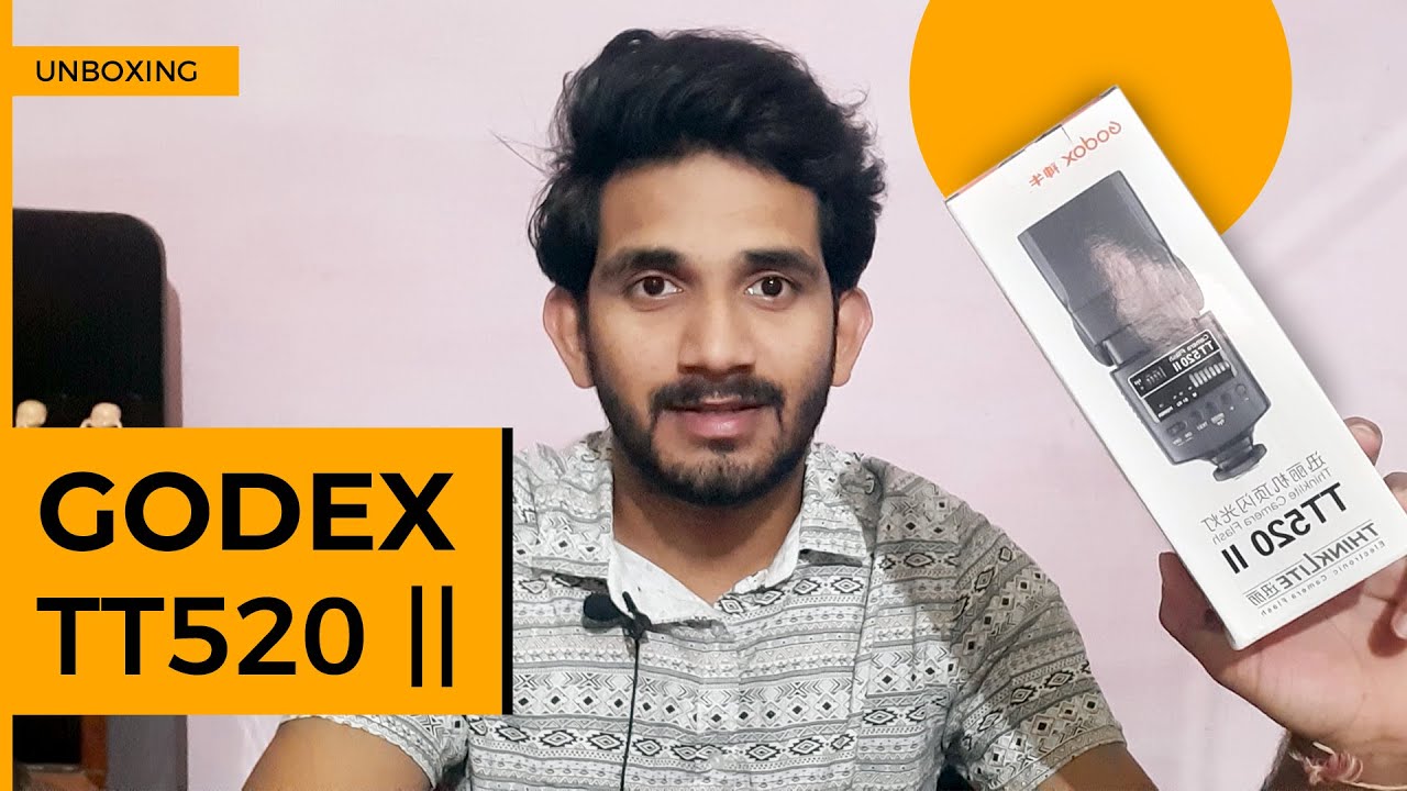 GODOX TT520ll Flash Unboxing and Review In Hindi | Camera Flash Unboxing |LearnwithRajesh | Godex