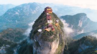 Download Lagu China’s Secret Sanctuary Hanging atop a Cliff: How Did They Build This? MP3