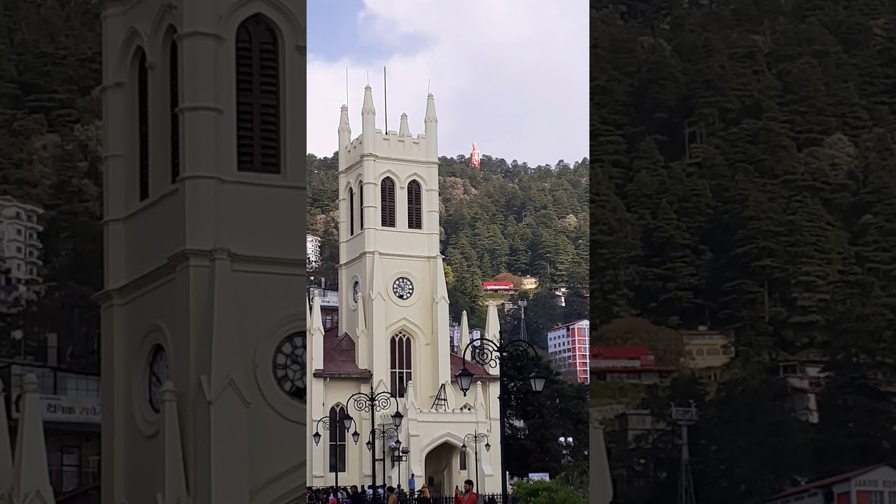 Shimla Ridge Church Shimla the ridge & church with jakhoo temple - YouTube