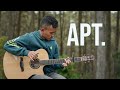 APT ROSÉ Bruno Mars Fingerstyle Guitar Cover 