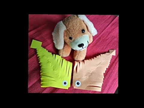 Paper Fish Origami || Craft for kids during summer vacation || #kidscraft 02
