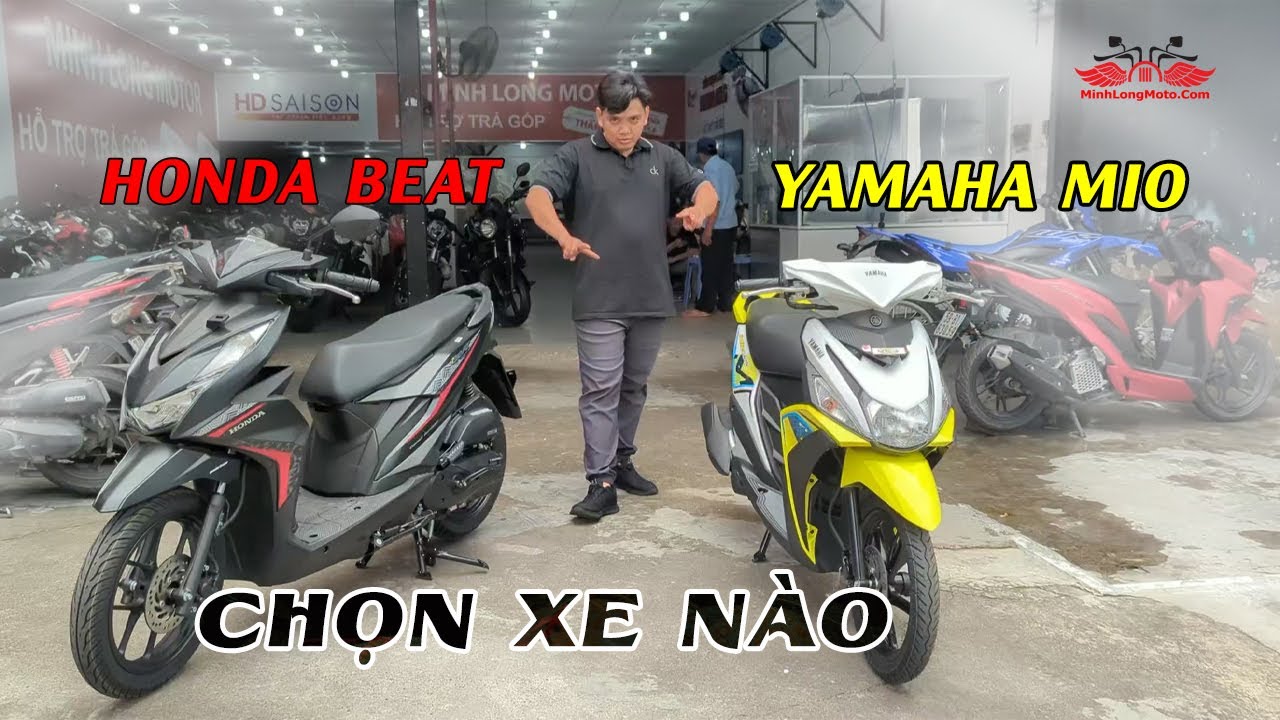 Honda BEAT và Yamaha MIO M3: Những điểm đáng mua trên... - youtube