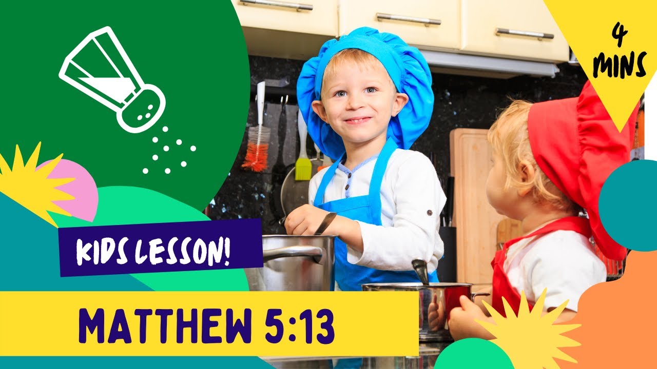 Kids Bible Devotional - Matthew 5:13 | Be the Salt