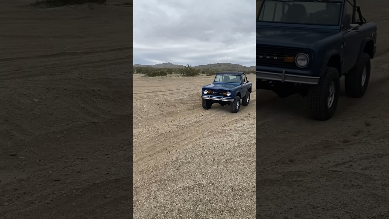 Testing our New 1966-77 Early Bronco Suspension Kit 