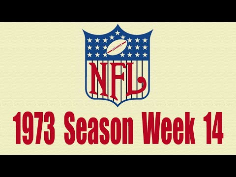 NFL "This Week in Pro Football" 1973 week 14 highlights