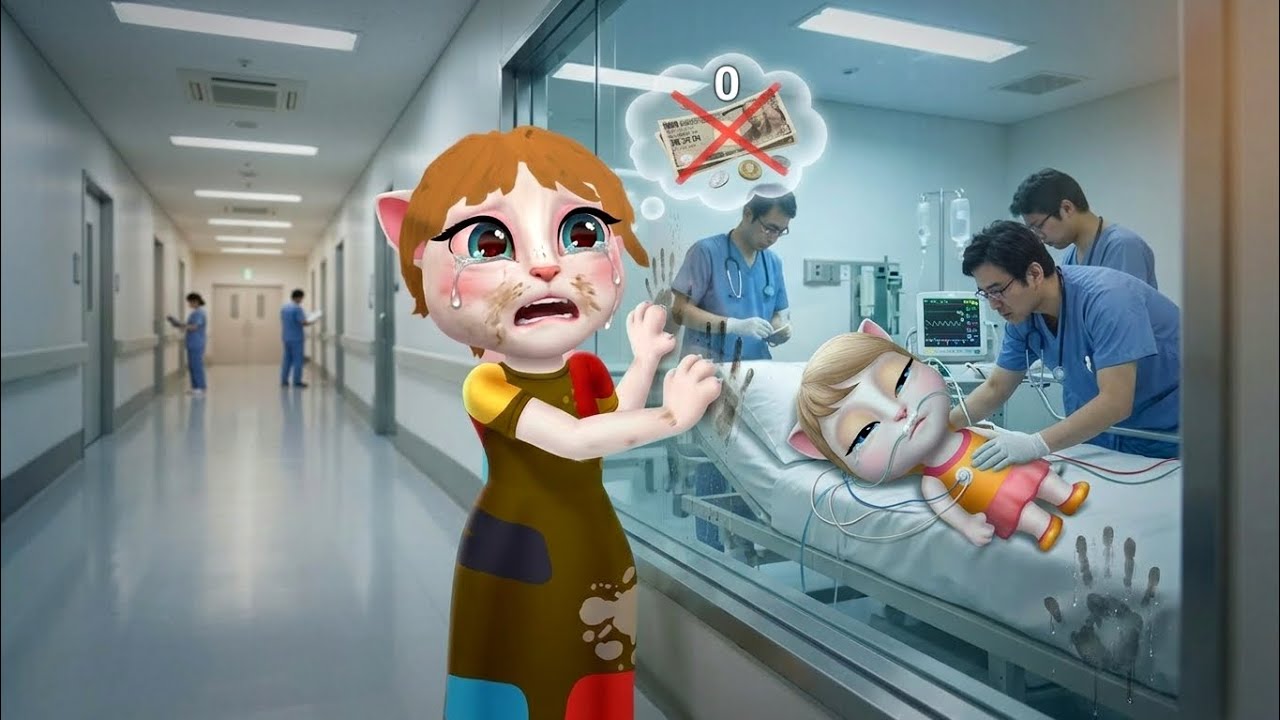 A heartbreaking story: a mother watches her daughter die before her eyes, unable to afford treatment