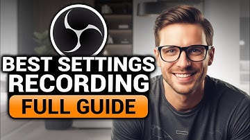 BEST OBS Settings For Recording (EASY FULL GUIDE) | OBS Settings For Recording | NO Yapping!