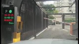 Intelligent parking lot LPR Camera license plate recognition installation use case
