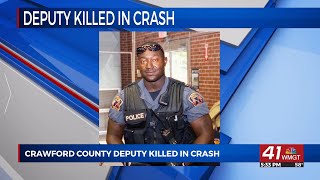 Crawford County deputy killed in crash identified