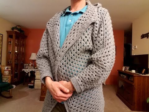 Crocheted Cardigan Tutorial/Formula! Pt. 5