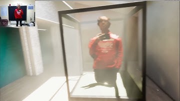 UNITY HDRP Real-time Virtual Studio Simple Test 2 (Compositing without green background)