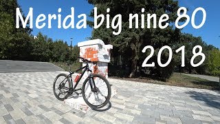 Merida Big nine 80 (2018) отзыв и обзор.