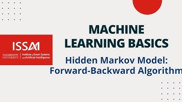 Machine Learning Basic: Hidden Markov Model: Forward-Backward algorithm