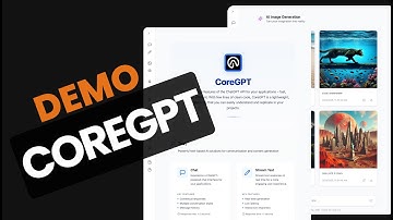 Have You Started Creating Your Own AI App Yet?  CoreGPT Boilerplate Has ALL ChatGPT Features!