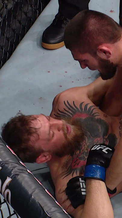 Khabib was always talking during his fights! 🔥 #nocommentary
