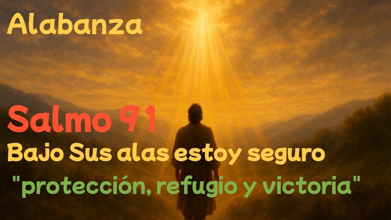 🎵 Salmo 91 | Bajo Sus alas estoy seguro | Alabanza - YouTube