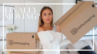 IT IS NOT LOOKING GOOD... MOVING VLOG 1 | Decluttering, Organising and Packing | Kate Hutchins