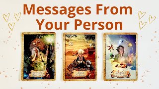 ☎️ MESSAGES FROM YOUR PERSON 💌 PICK A CARD 😍LOVE TAROT READING 💞 TWIN FLAMES 👫 SOULMATES