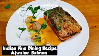 indian fine dining salmon recipe | salmon indian style recipe | new year special recipe | 2021