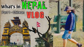 चितवन राष्ट्रिय निकुञ्ज 🦏 | Nepal Vlog Hindi | Indian vlog nepal 🇳🇵 @nepal8thwonder