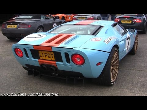 Ford GT w/ Straight Pipes LOUD Revs & Acceleration!