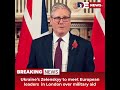 Desitdown News(Ukraine’s Zelenskyy to meet European leaders in London over military)#desitdown #news
