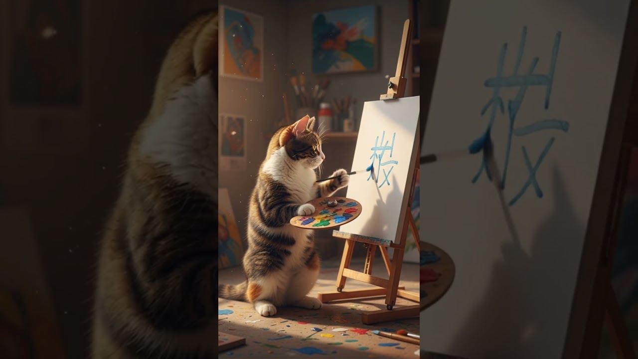 Better than Picasso?😼🎨