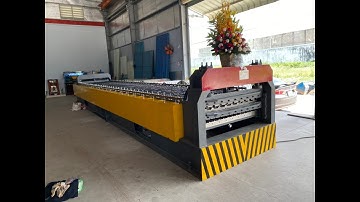 Lắp đặt máy cán tôn 2 tầng 09 sóng và 13 sóng laphong