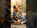 #fox #rabit #shorts #junglehunter #fypシ゚viral #wildlife
