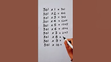 Write the Table of 301 in 17 second only..#maths #mathshack #mathstricks @study_care0