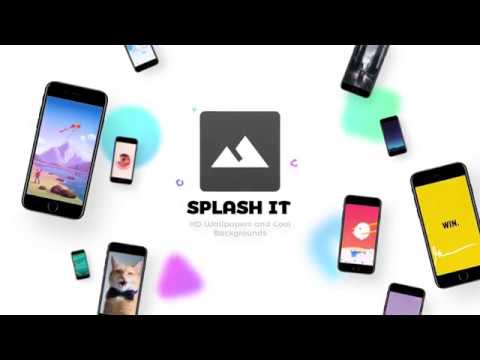 Splash It - HD Wallpapers And Cool Backgrounds | App Promo | TheTechBasket