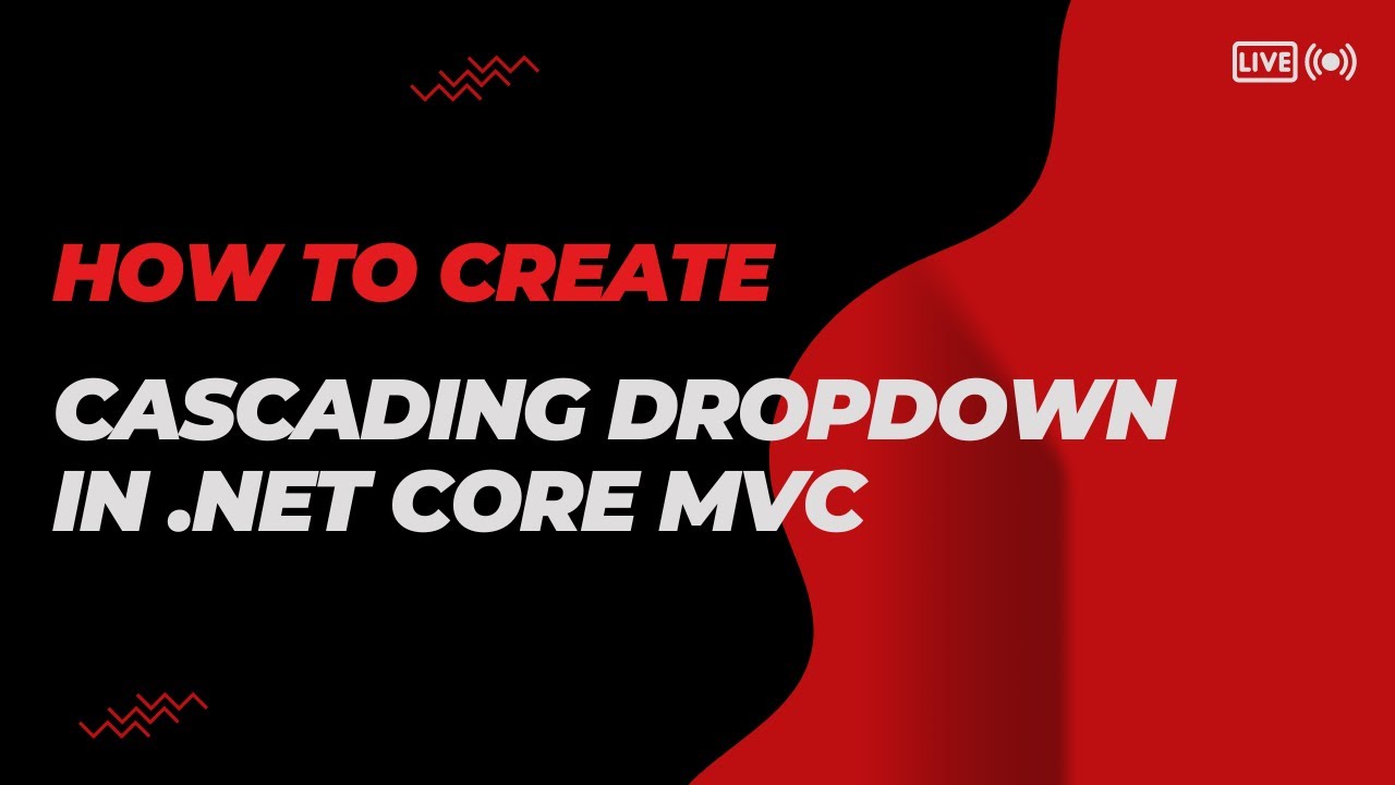 Part Cascading Dropdown List In Asp Net Core Mvc Using Jquery Ajax Cascading Dropdown