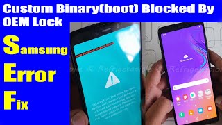 How to Fix Samsung Error Fix [Custom Binary(boot) Blocked By OEM Lock] | Urdu Hindi