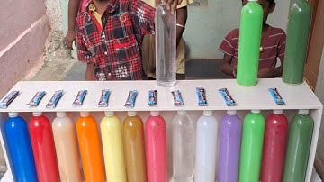 Best of 2025 compilation video of entertaining bottle color matching challenge game - 50