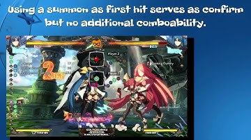 Dizzy summon hit combo structure