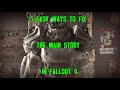 5 easy ways to fix the main story in fallout 4