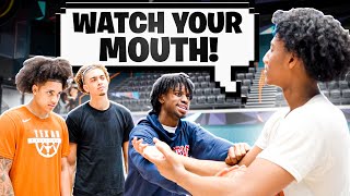 "WATCH YOUR MOUTH!" Trash Talking 2V2 Vs Cam Wilder & Jdub!