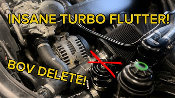Deleting My Tial BOV! CRAZY TURBO FLUTTER!